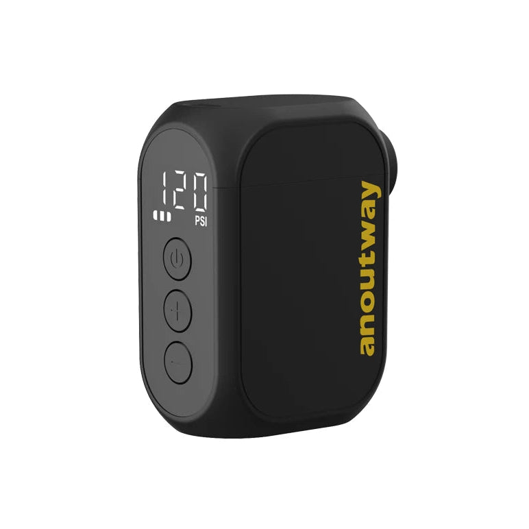 Anoutway AT1 Pro Mini Electric Bike Pump – Cordless 120PSI Tire Inflator – Soltrex Outdoors
