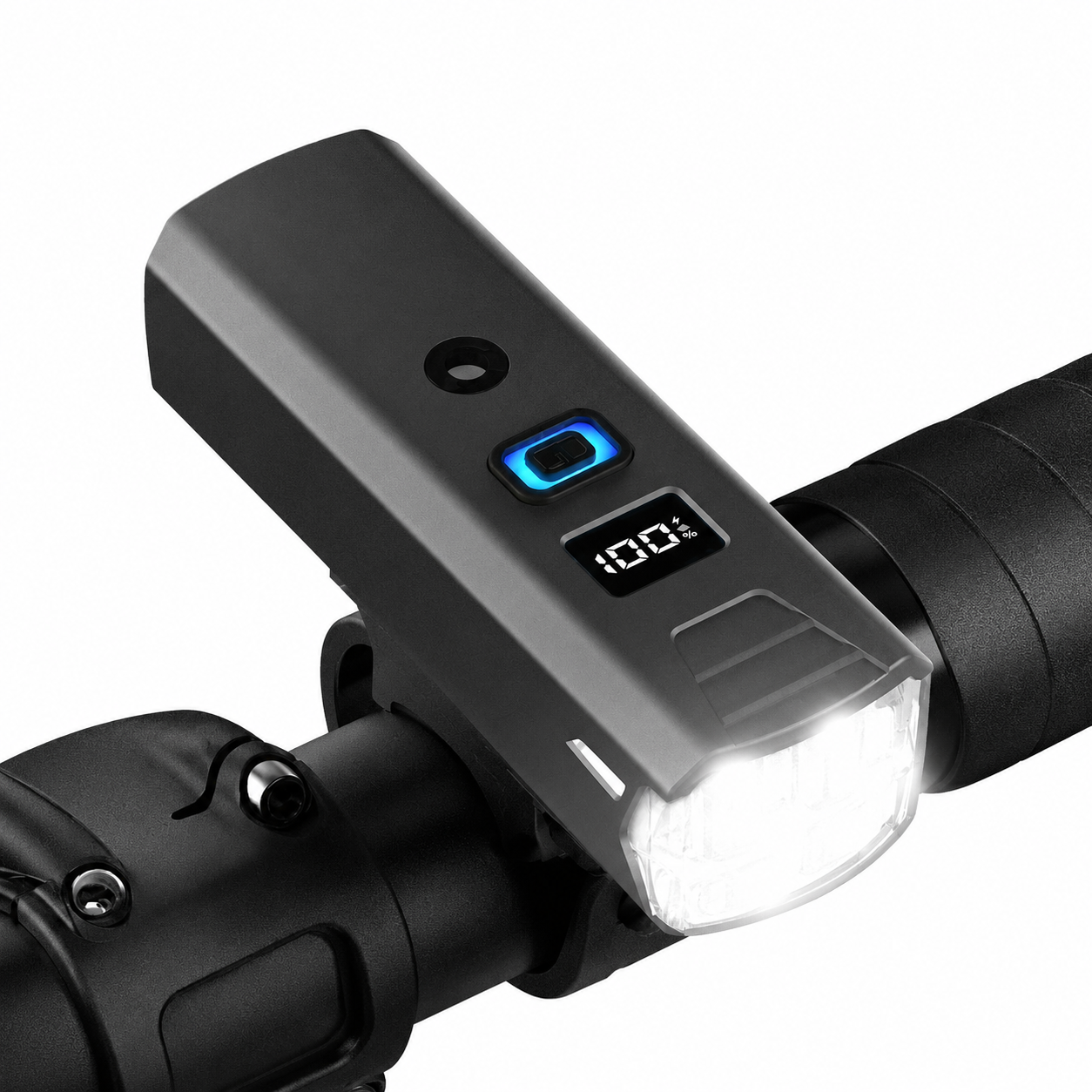 Rechargeable Smart Sensing Bicycle Headlight