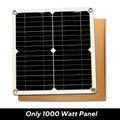 1000W Solar Panel Kit | 12V with 10A–100A Charge Controller