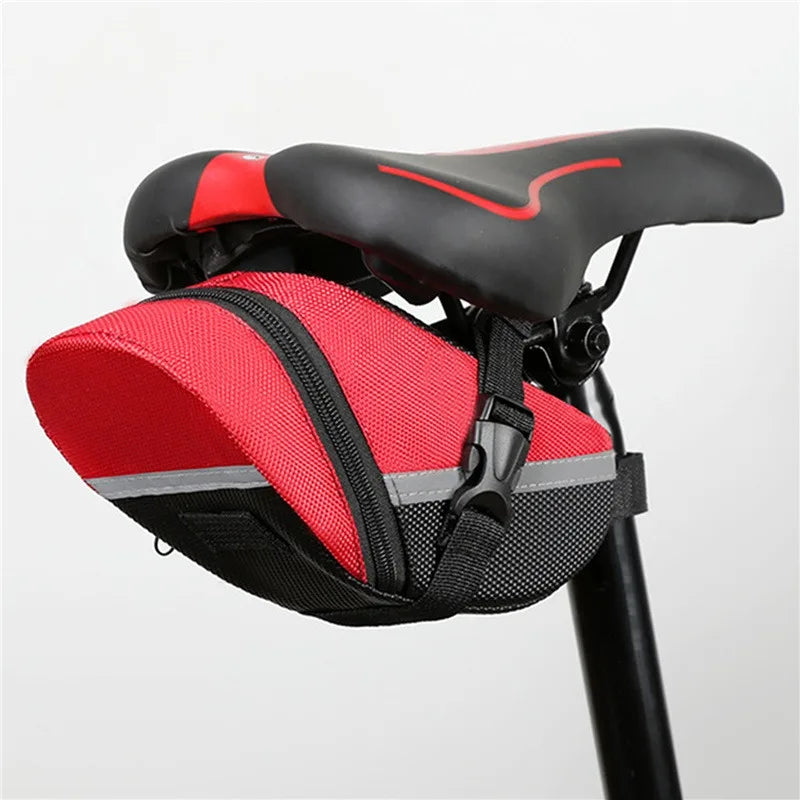 Waterproof Bike Saddle Bag | Compact Cycling Tool Pouch