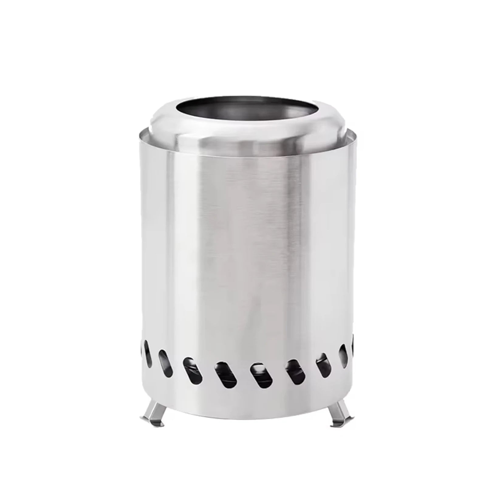 Portable Wood Burner Stove | Stainless Steel Smokeless Fire Pit