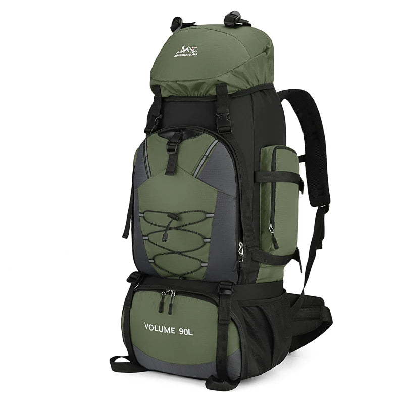 90L Waterproof Hiking Backpack Rucksack