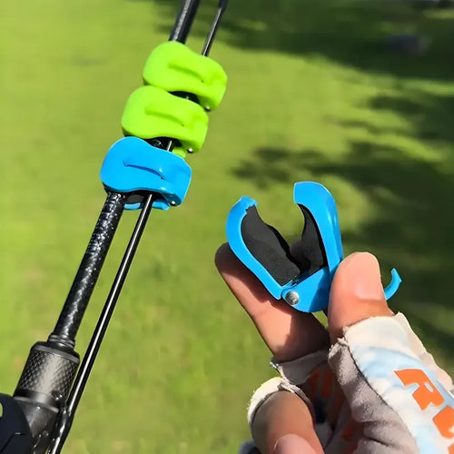 Quick-Attach Fishing Rod Clips (2-Pack) — One-Hand Tool-Free Holder