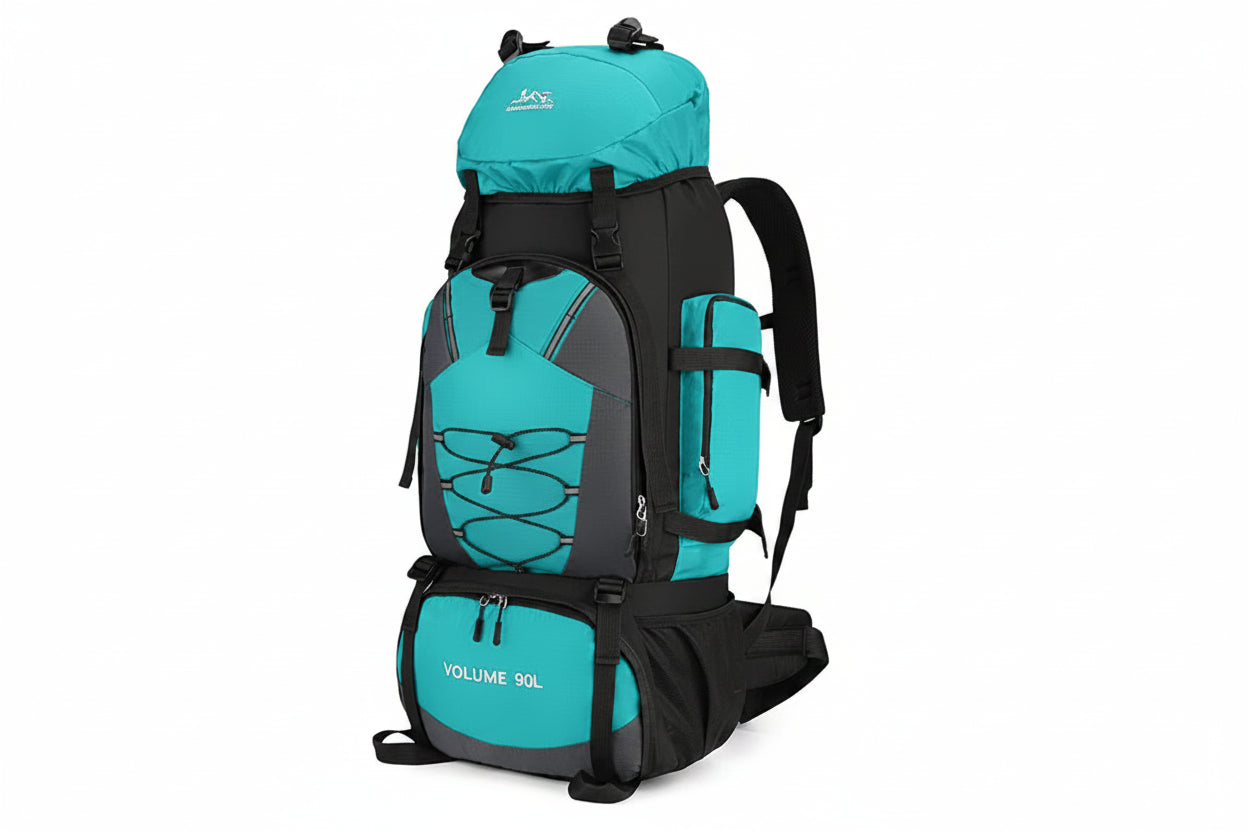 90L Waterproof Hiking Backpack Rucksack