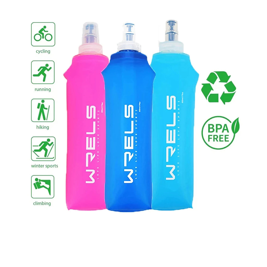 Collapsible Silicone Water Bottle | 150ml / 250ml / 500ml
