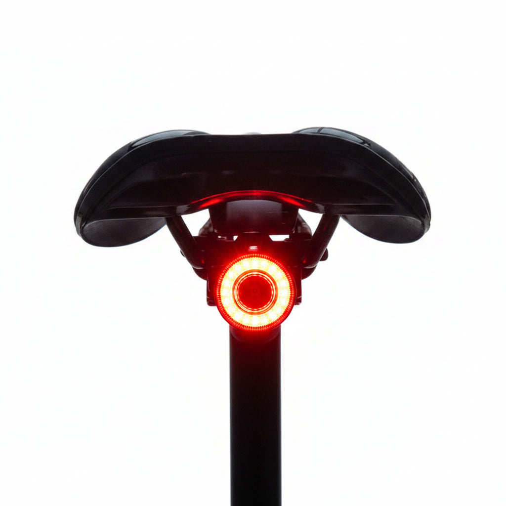 Smart Bike Tail Light | IPX7 Waterproof Rechargeable Rear Light