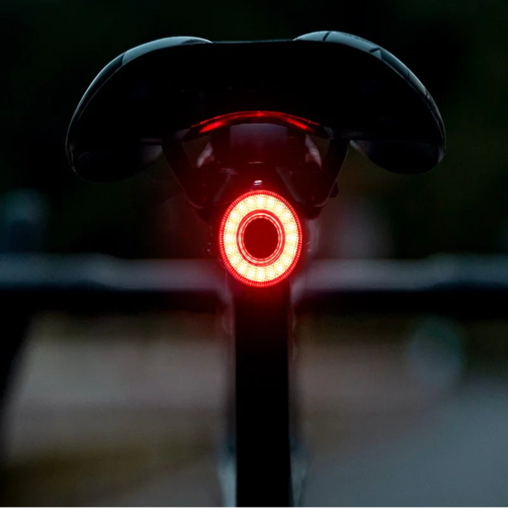 Smart Bike Tail Light | IPX7 Waterproof Rechargeable Rear Light