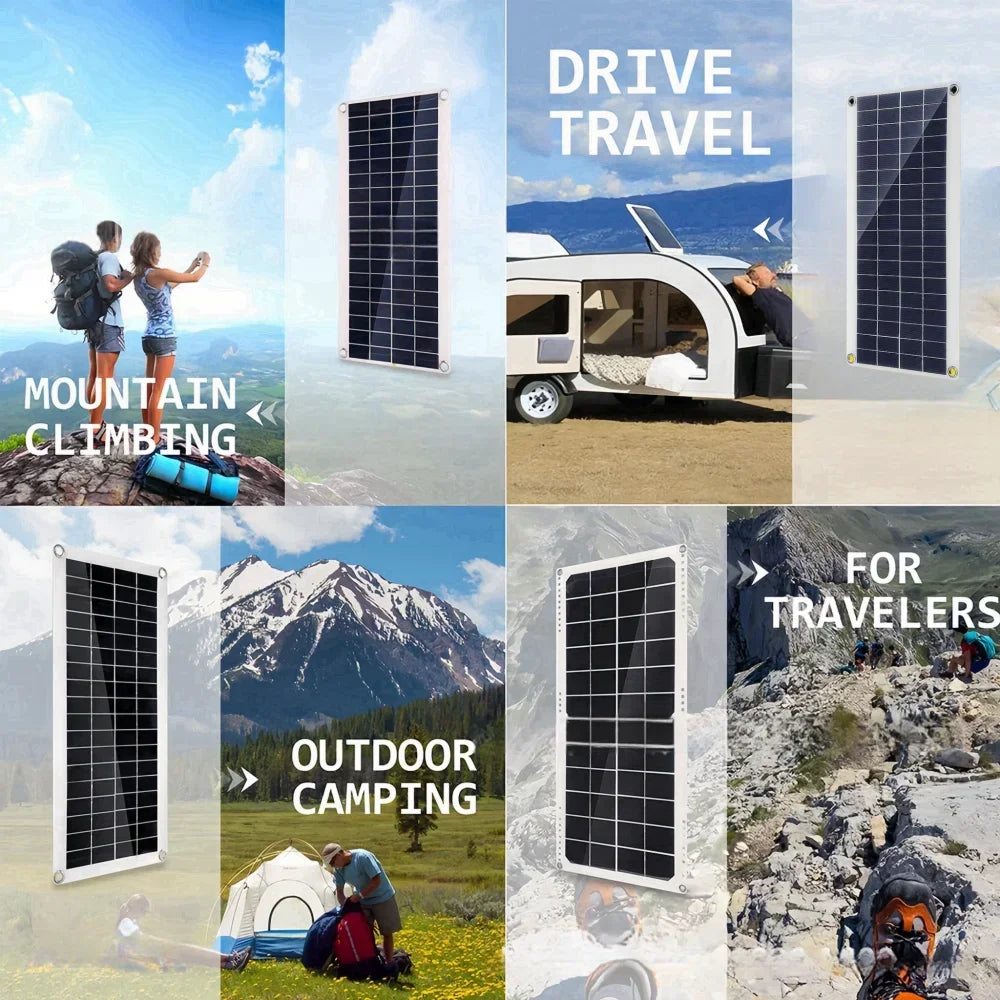 1000W Solar Panel Kit | 12V with 10A–100A Charge Controller