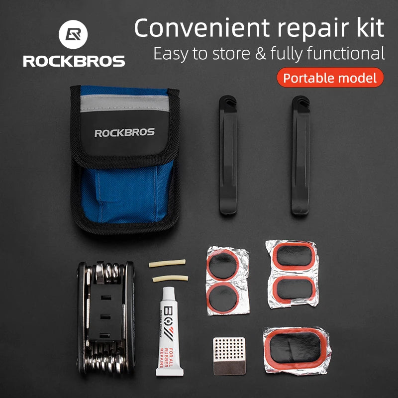 Bicycle Multifunction Repair Tool Kit