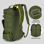 Tactical Fishing Backpack with Rod Holders