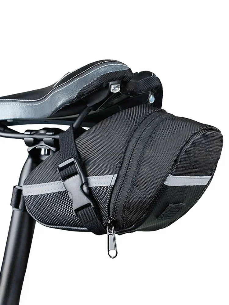 Waterproof Bike Saddle Bag | Compact Cycling Tool Pouch